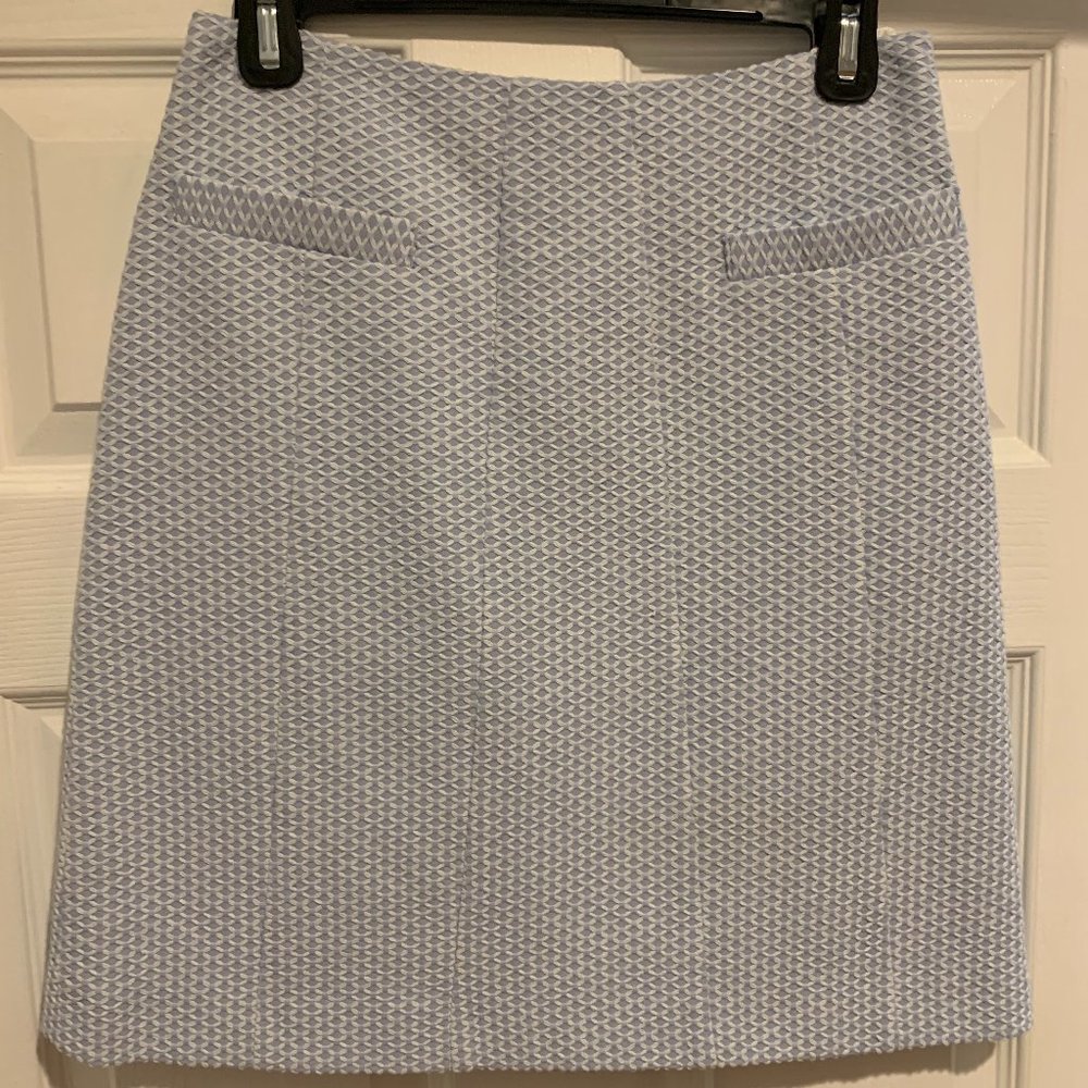 Brooks Brothers blue and white skirt, size 2
